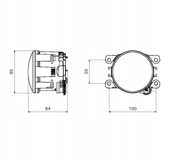 LED DRL mistlampen OEM 90910L-TN-C - Gebruikt image 6