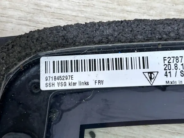 Vitre latérale arrière gauche OEM 971845297E Porsche Panamera image 8
