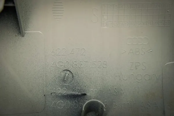 Oikea peilinkotelo Audi A6 4G 4G0857528 LS9R image 5