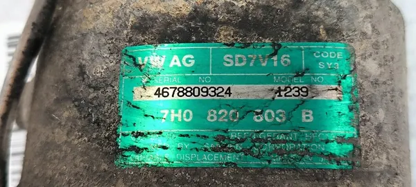 Compressore Aria Condizionata Volkswagen Transporter T5 Caravelle 7H0820803B image 2