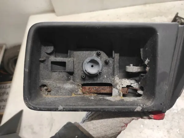 Mercedes W124 vänster manuell spegel OEM RTEKO PAW426 image 5
