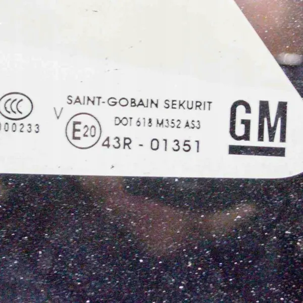 Gebruikt Linker Achterruit OEM YP00065980 Opel Grandland X image 5