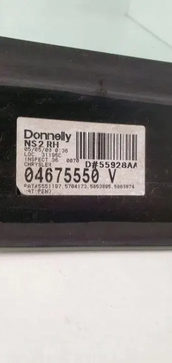 Hintere rechte Scheibe OEM 04675550 für Chrysler Voyager image 3