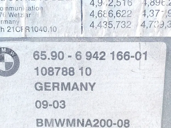 OEM 6942166 DVD-asema BMW E65 navigointiin image 3