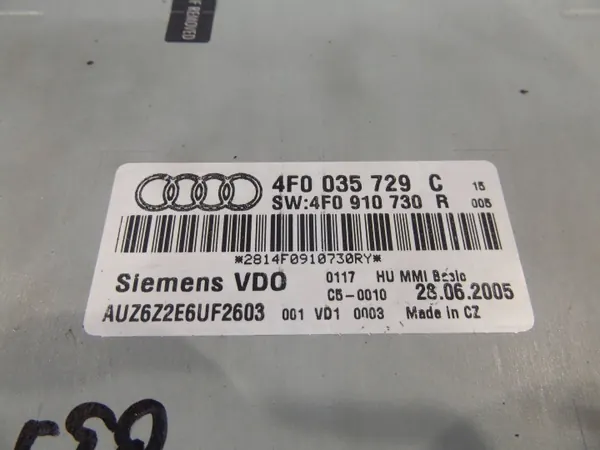 Audi OE CD-Wechsler OEM 4F0035729C - Gebraucht image 3