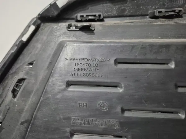 Griglia paraurti anteriore destra BMW Serie 5 G30 21-24 LCI M-Package image 7