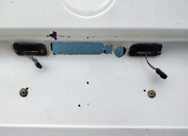 VW Transporter T4 Takaluukku AS2 Tummennetulla Lasilla OEM image 4