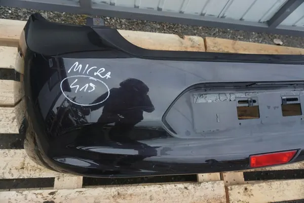 Paraurti posteriore Nissan Micra K13 2013 Nero OEM image 5