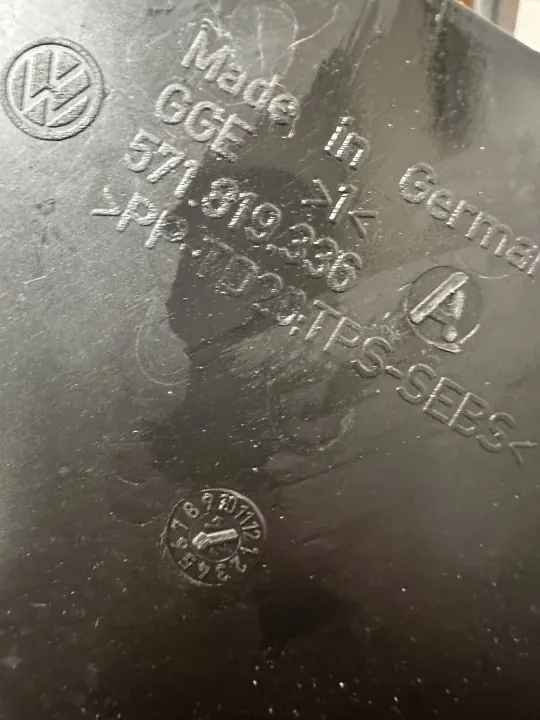 OEM 571819336 Windschutzscheiben-Ablaufdeckel VW Tiguan III image 3