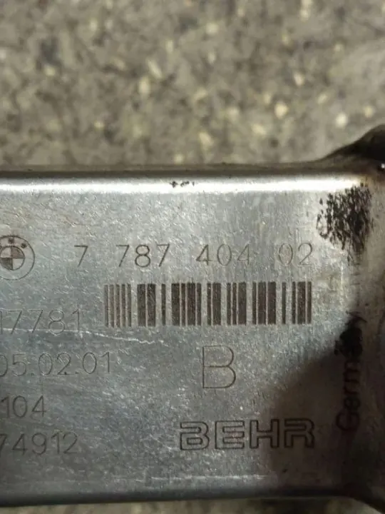 BMW E39 3.0 D Abgaskühler OEM 7787404 image 6