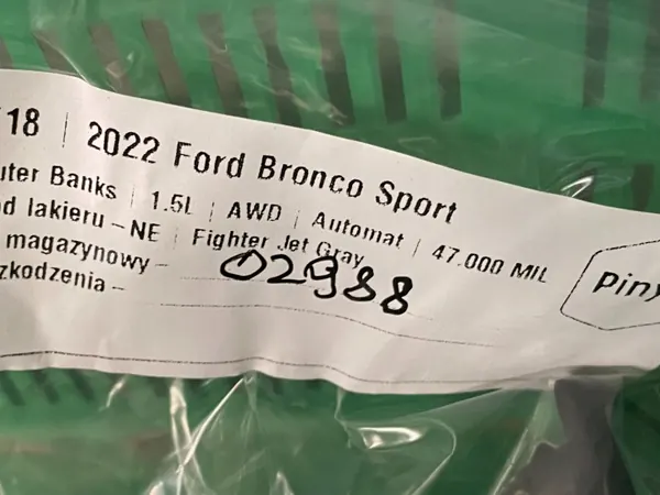 Luz maletero Ford Bronco Sport OEM M1PA-13A756-C image 6