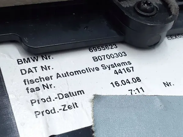Panel reposabrazos túnel iDrive delantero OEM 6955623 BMW E65 image 5
