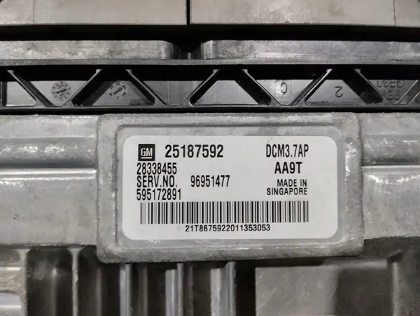 Module ECU Chevrolet 25187592 image 3