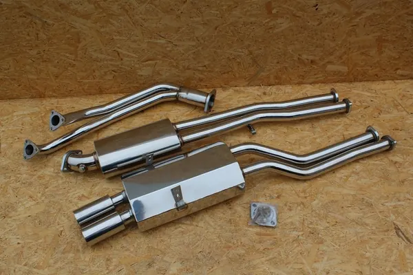 Système d'échappement Turboworks Cat Back pour BMW E36 M3 2x2" à 3" image 2