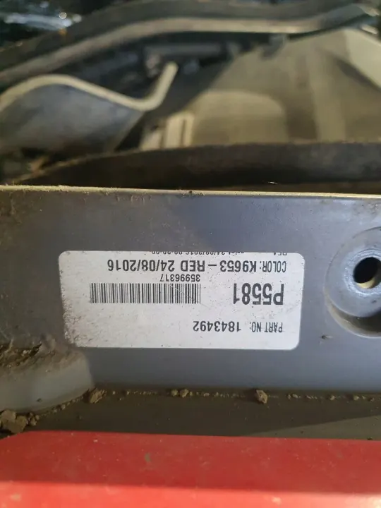 Stegförlängning LH DAF XF E6 OEM 1843492 image 2