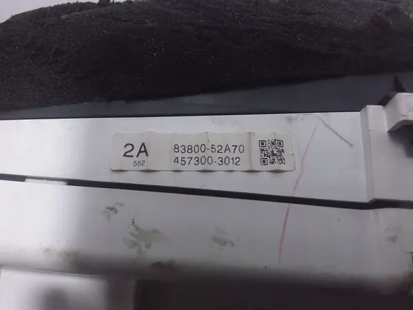 TOYOTA YARIS II 1.0B Speedometer 83800-52A70 image 7