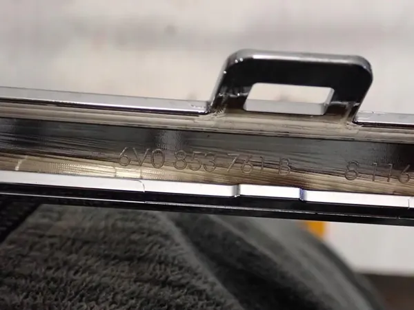 Chrome Grille SKODA FABIA III LIFT 2017- 6V0853761B image 2