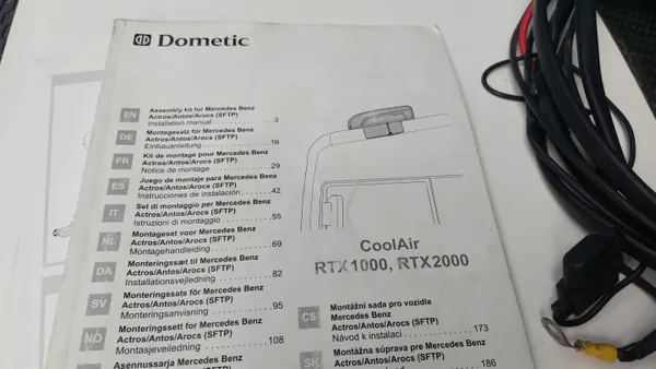 Climatisation de toit Dometic RTX1000 pour Actros MP4/MP5 image 3