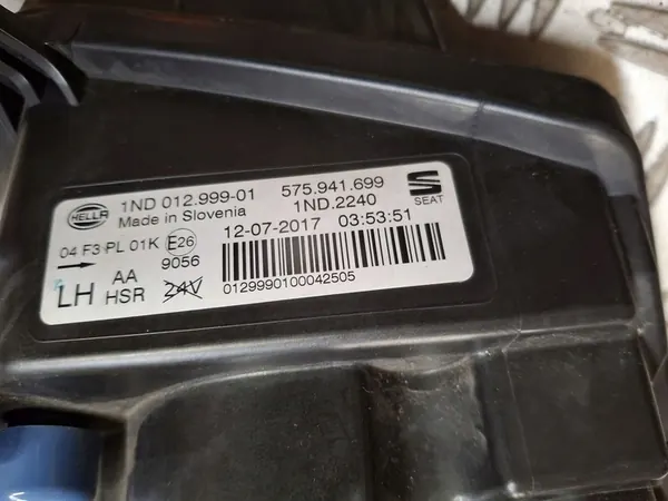 SEAT LEON 5F 17-20 Farol de Neblina Esquerdo image 3