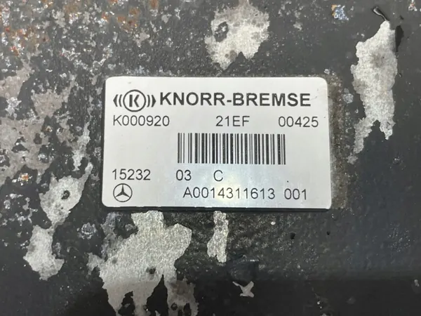 EBS-jarruventtiili OEM A0014311613 Mercedes Actrosille image 5