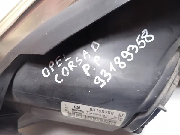 Opel OE 93189358 reflector image 3