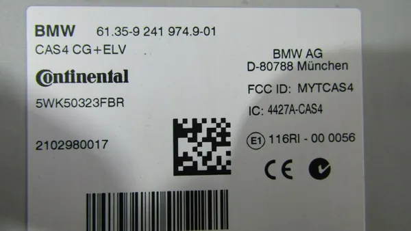 Steuergerät BMW 5 F10 F11 OEM 13618513249 image 5