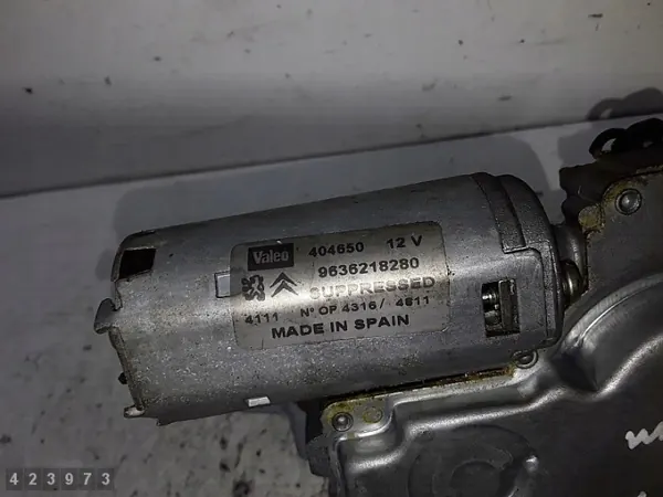 Citroen Xsara vindrutemotor OEM 9636218280 image 4
