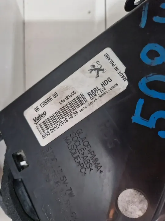 Luz Trasera Izquierda Peugeot 508 II 2 LED 9813508680 image 6