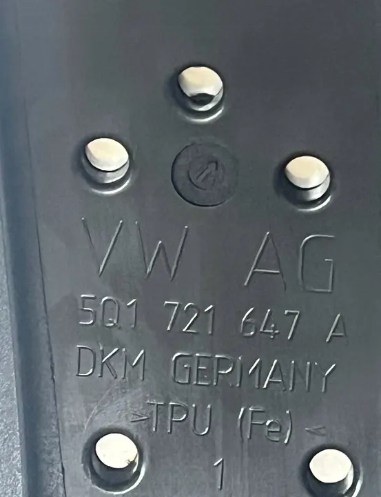 Gaspedalabdeckung VW Audi Skoda Seat 5Q1721647A image 3