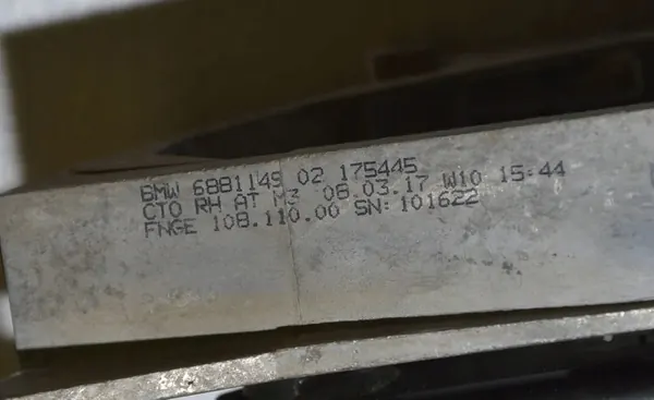 Bremspedal BMW 4 COUPE (F32, F82) 6881149 image 6