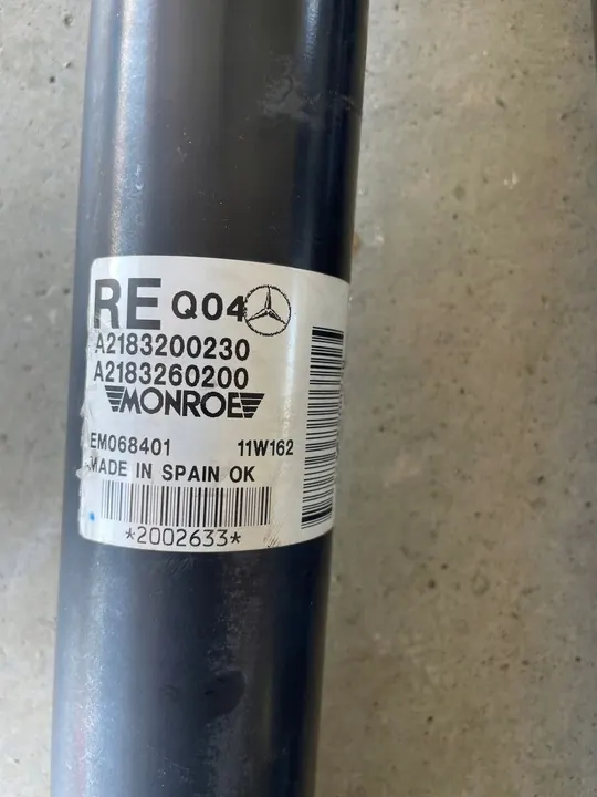 BAKRE DÄMPARE MERCEDES E-KLASS W212 A2123201530 A2123201630 image 4