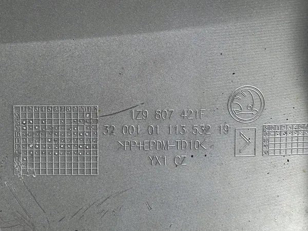 Paraurti Posteriore Skoda Octavia II Kombi 08-13 4xPDC Argento OEM image 10