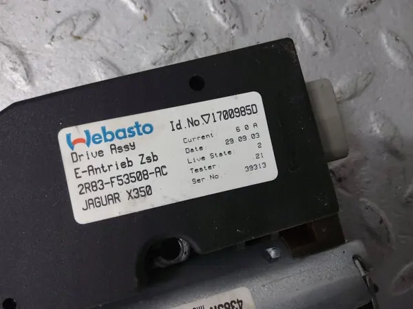 Jaguar XJ X350 Schiebedachmotor OEM 2R83F53508AC image 6