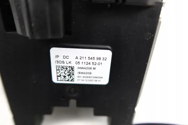 Mercedes W211 Ohjauskulma-anturi OEM 2115459832 image 5