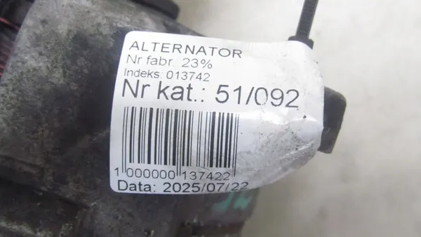 TRAFIC MASTER II 2.5 Vaihtovirtageneraattori 8200175210 image 4