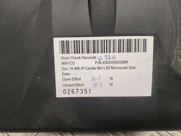 Aschenbecher Jeep Grand Cherokee 2017 OEM 68258696AA image 8