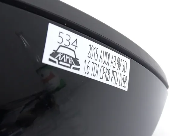 OEM LUSTERKO vänster framspegelför Audi A3 8V LY9B image 8