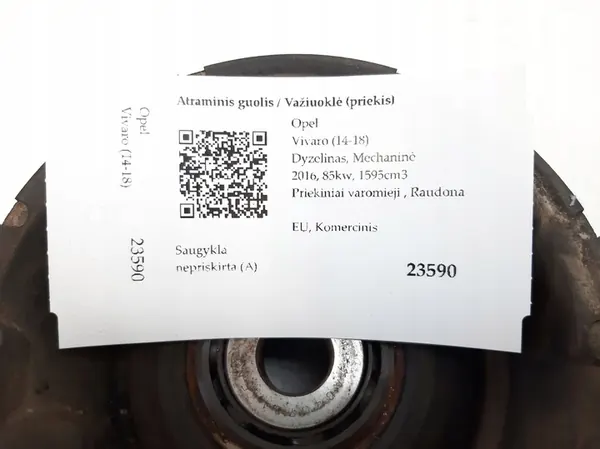 Opel OE 8200904007 Supporto Ammortizzatore image 6