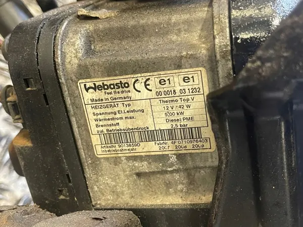 Webasto lämmittin OEM 1K0815005JJ VW Touran I:lle image 3