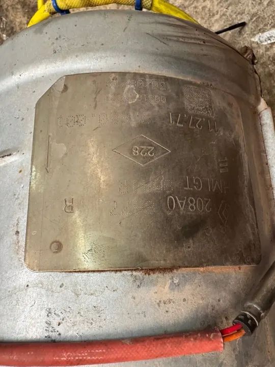 Complete DPF Catalyst Renault Nissan Mercedes 1.7 dci image 2