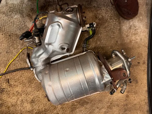 Complete DPF Catalyst Renault Nissan Mercedes 1.7 dci image 3