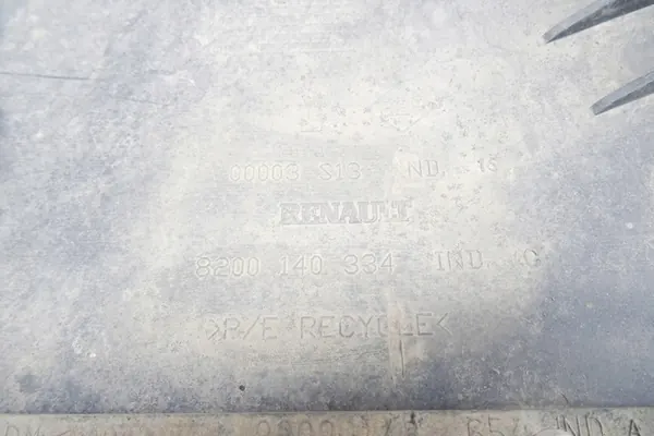 Moottorin suojus RENAULT GRAND SCÉNIC II 8200140334 image 2