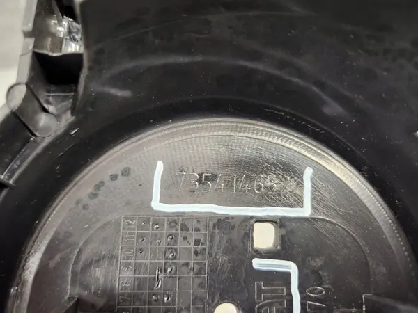 Cache Radiateur Fiat Bravo II OEM 735414652 image 8