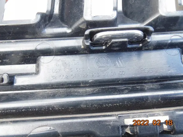 Skoda Scala Front Grill Chrome 2019- 657853653A image 4