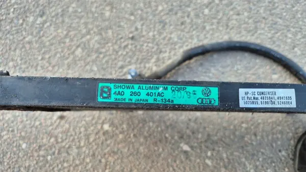OEM 4A0260401AC AC-kondensaattori putkilla Audi A6 C4 image 3