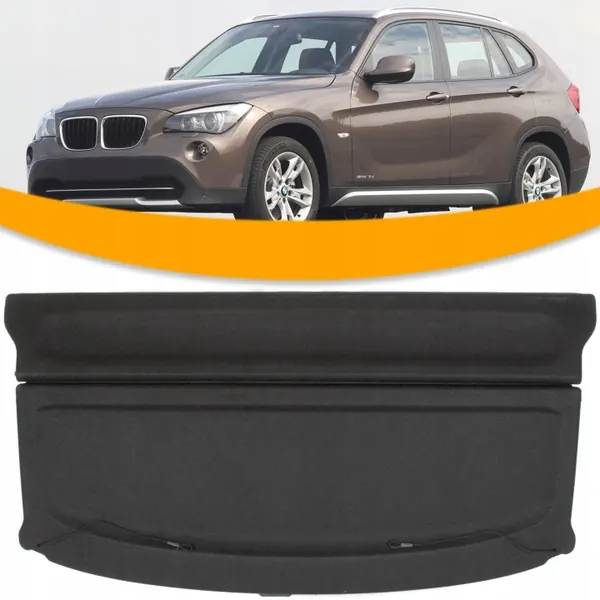 BMW X1 E84 2009-2015 Trunk Shelf Black 51462991847 image 2