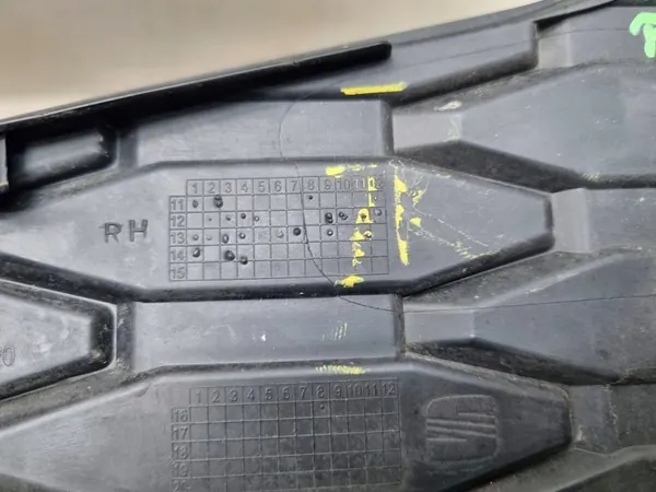 Griglia paraurti anteriore destra Seat Leon (5F) 2013, OEM 5F0853666B image 8