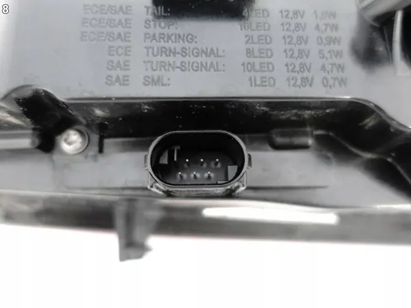 MERCEDES C-KLASA COUPE C205 CABRIO A205 RECHTER LED LAMP image 9