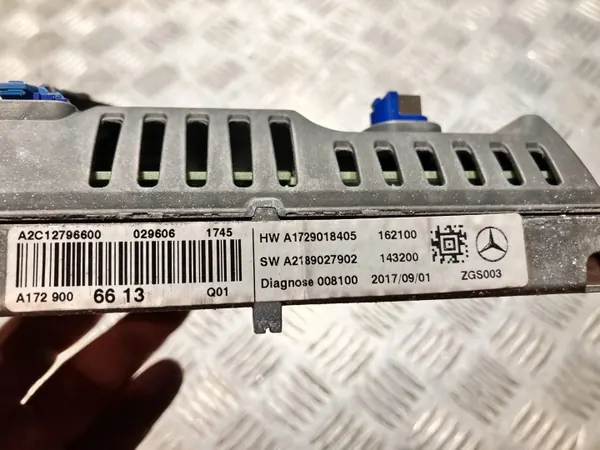 Écran de navigation OEM A1729018405 pour Mercedes SLK/SLC image 3