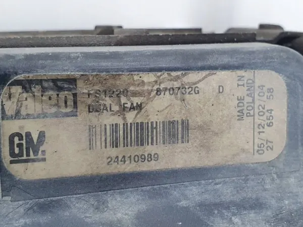 Waterradiatorventilator OEM 24410989 Opel Vectra C 2.2 image 6